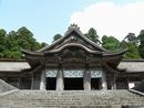 大神山神社奥宮堂々たる千鳥破風と軒唐破風の意匠